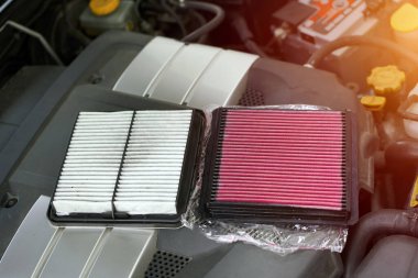 Gelişmiş kırmızı hava filtresi otomotiv motor gücünü ve yakıt verimliliğini artırır