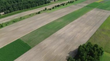 Yukarıdan ele geçirilen sürdürülebilir tarım alanları