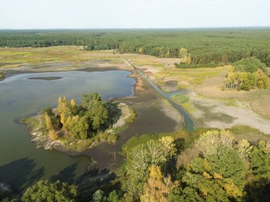 Göl perspektifinden küçülme