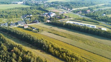 Kırsal alanlarda ve sık ormanlarda gün batımı