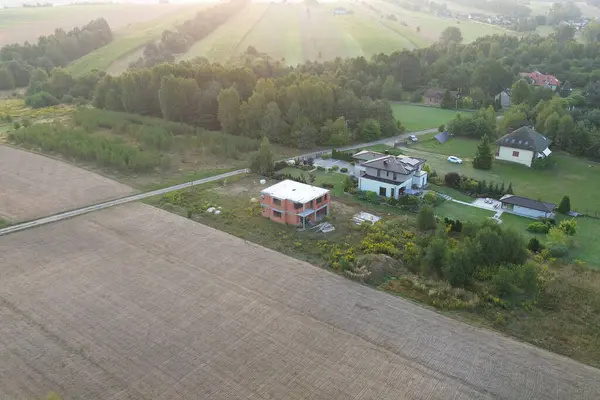 Kırsal kır evi projesi, hava manzarası