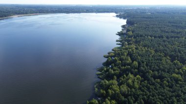 Manzaralı Orman ve Göl Panoraması