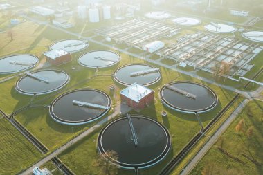 Çevre Su Yönetimi Tesisi Hava Görünümü