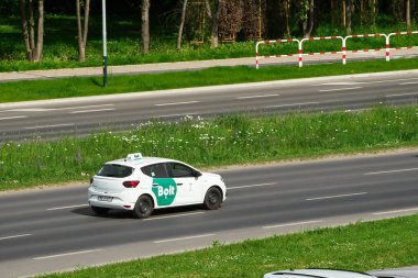 Şehir caddesi, Krakow, Polonya, Avrupa 29.09.2024