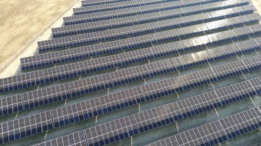 Büyük ölçekli çiftlikte güneş enerjisi sistemi