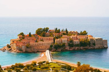 Ünlü Sveti Stefan adası, Karadağ