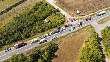 Polonya, Avrupa 25.08.2024 sayılı birden fazla araç ve müdahalecinin karıştığı trafik kazası