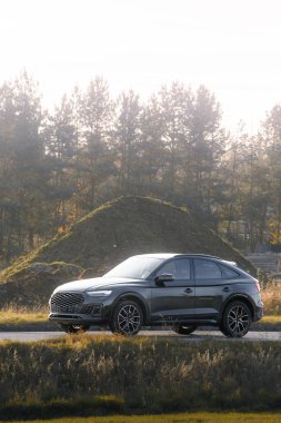 Doğa yolunda kompakt SUV