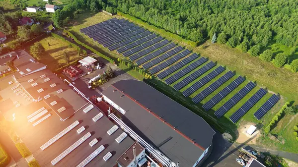 Fabrika güneş enerjisinden faydalanıyor