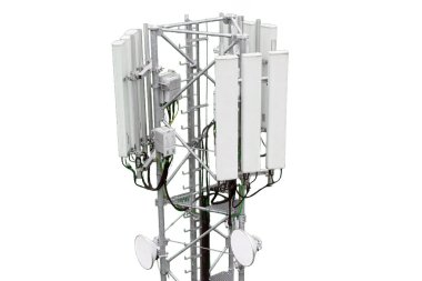 Telekom kulesi Alfa kanalı ve kırpma yolu ile izole edildi