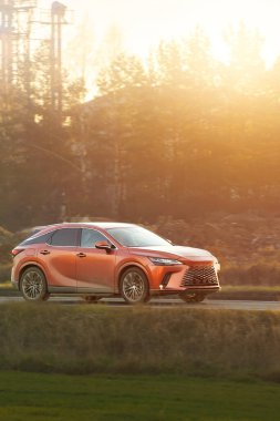 Huzur içinde gezen prestijli araç.