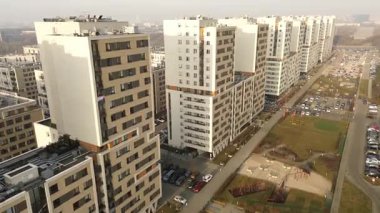 Yüksek binalı modern konut geliştirme