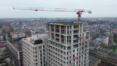 enerjik şehir manzarasının dinamik gelişimi ve büyümesi