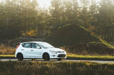 Aracın kırsal alanda sürüşü