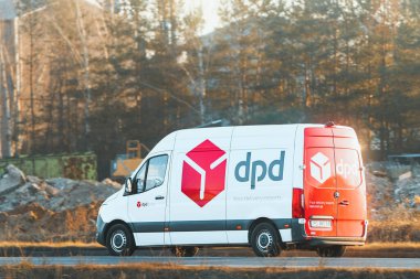 DPD taşıma aracı 29.03.2025 Avrupa, Polonya, Avrupa 