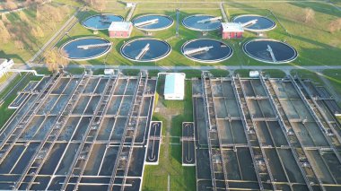 Sürdürülebilir kanalizasyon arıtma ve arıtma tesisi