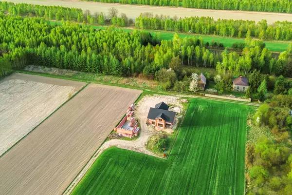 Ev yapımı huzurlu kırsal alan