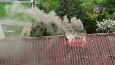 Konut bacasından kaynaklanan çevre kirliliği