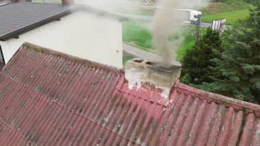 Katı yakıttan dolayı baca dumanı kirliliği