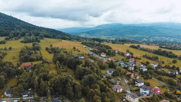 Yeşil Dağlar Köyü Hava Görüntüsü