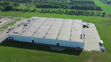 Üretim ve dağıtım deposu bölgesi