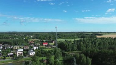 Kırsal 5G ağ iletişim kulesi