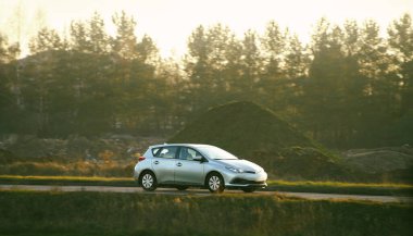 Aracın kırsal alanda sürüşü