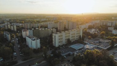 Ab Modern Avrupa apartman kompleksi. Ve dış mekan tesisleri.