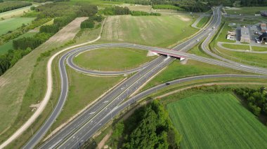 Kırsal yol ağının genel görünümü