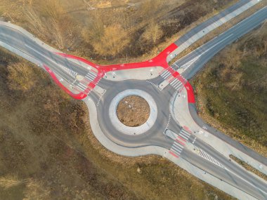 Kentsel ulaşım ağında döner kavşak