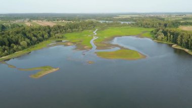Su hareketi ve bitkilerle ekoloji manzarası