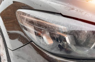 Araba farında kış nemi