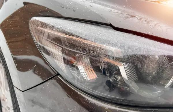 Araba farında kış nemi