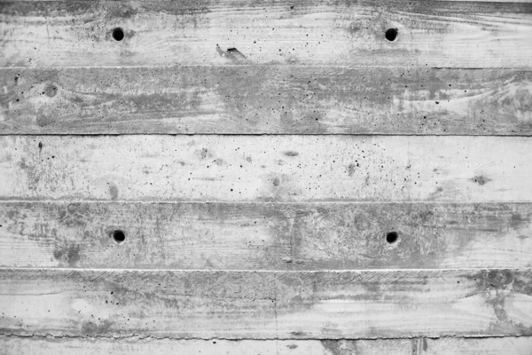 Weathered Wooden Boards Four Equidistant Hole — Stock Photo, Image