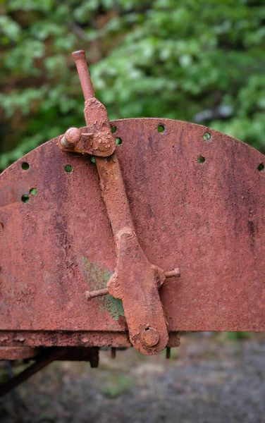 Viejo Interruptor Oxidado Palanca —  Fotos de Stock