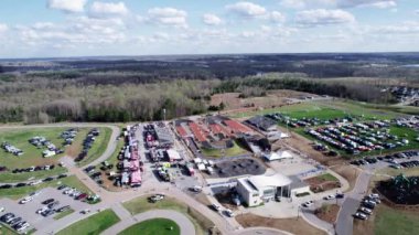 Bisikletçiler BMX etkinliği için Rock Hill, SC 'de toplandılar.