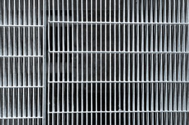 Şehir metro ızgarası yakın görüntüde