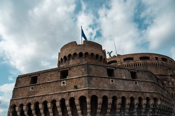 Rom Italien Oktober 2022 Castel Sant Angelo Saint Angel Slott — Stockfoto