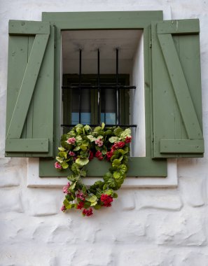 Kfar Kama, İsrail - 26 Ağustos 2023. Çerçeve köyü. Mimarlık ve günlük yaşam. Yüksek kalite fotoğraf