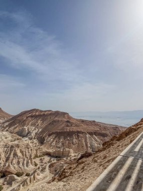 İsrail tarafından, Ölü Deniz 'in manzarası. Yüksek kalite fotoğraf