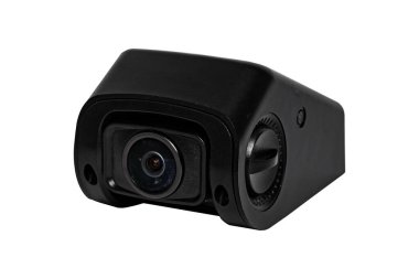 Modern araba kamerası beyaz arka planda izole edilmiş. Yüksek kalite fotoğraf