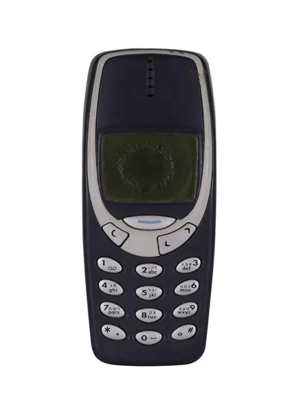 Şeffaf bir arkaplan üzerinde klasik düğme tasarımı olan Retro cep telefonu. Yüksek çözünürlük ve şeffaf arkaplan onu reklam, illüstrasyon ve tasarım projelerinde kullanmak için mükemmel hale getirir. Yüksek kalite fotoğraf