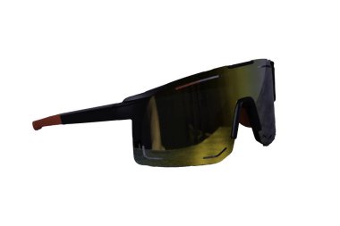 Spor için bisiklet gözlükleri, unisex, plastik, kırmızı şakaklı. Yüksek kalite fotoğraf