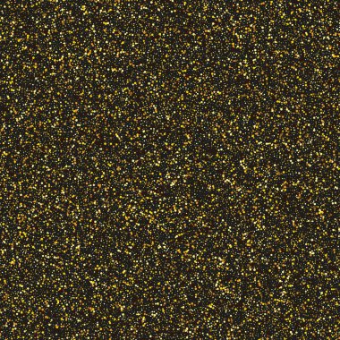 Siyah arka planda altın tozu, şenlikli arka plan, parlak altın tozu, tasarım elementi