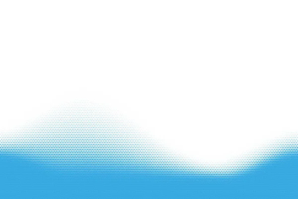 Αφηρημένη Φόντο Halftone Μπλε Διανυσματικές Κουκίδες Λευκό Φόντο — Διανυσματικό Αρχείο