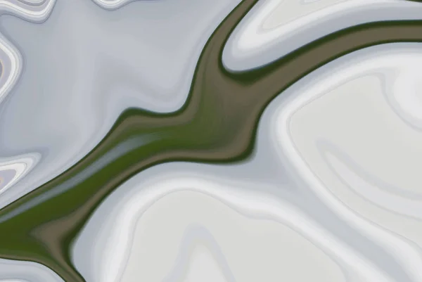 Sfondo Colorato Astratto Liquido Flusso Acrilico Grigio Verde Sfondo Eps10 — Vettoriale Stock