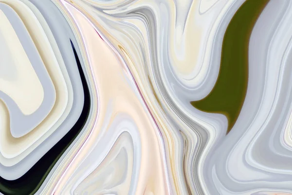 光滑的液体模糊波背景 颜色流动概念 向量例证 — 图库矢量图片