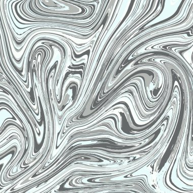 Soyut beyaz ve gri arkaplan. Dalgalı çizgiler şeklinde gümüş geometrik şekiller, soyut arkaplan. Vektör illüstrasyonu