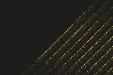 Altın gibi parlak, koyu bir arka plan. Posterler, afişler veya kartlar için vektör lüks arkaplan.