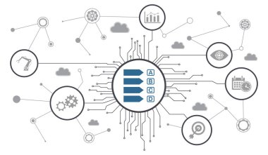 Bağlı simgelerle etkinlik kavramı